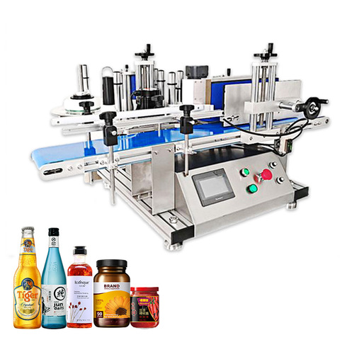 Volautomatische natte lijm papier label etiketteermachine voor alcoholproduct 