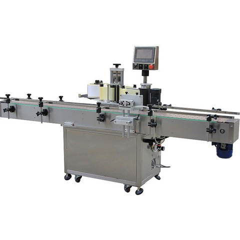 Automatische lineaire smeltlijm etiketteringsmachine voor haarverzorgingsproduct 