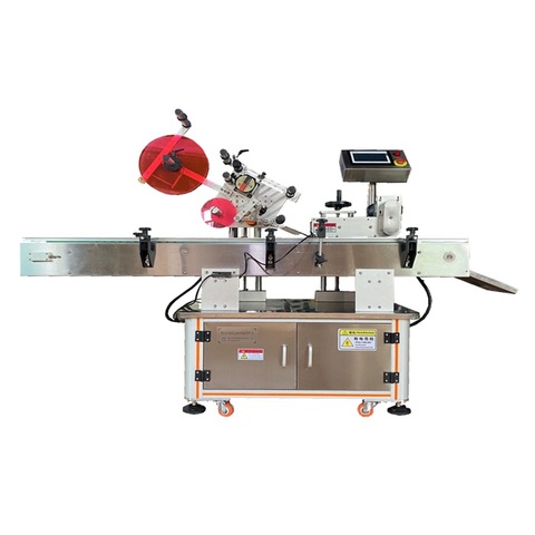 Automatische doosetiketteermachine voor 30 ml platte kartonnen stickeretiketapplicatorsysteem 