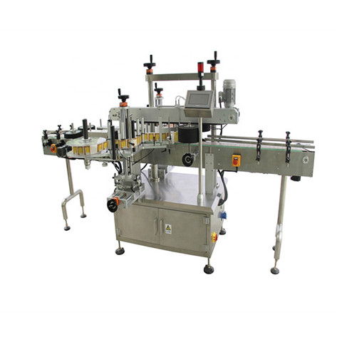 PLC-besturing van hoge kwaliteit Automatische bovenste en ronde fles Etiketteringsmachine / -machines 
