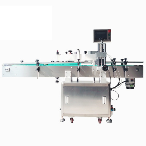 Automatische smeltlijm OPP-papier Etiketteringsmachine Wikkel rond type voor kunststof Koolzuurhoudend Drankensap Drank Drinkwaterflesetiket 