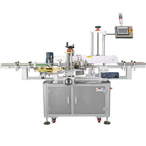 Automatische van de het Etiketmachine van de Sticker Plastic Zak Dubbele Zij Etiketteringsmachine 