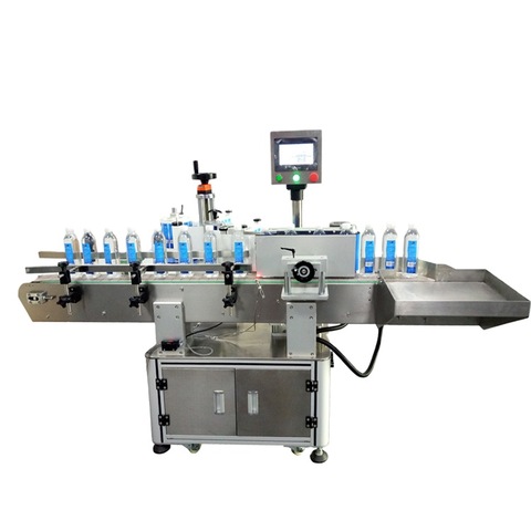 Automatische flesolie-vloeistofvulmachine met afdichtingsetiketteringslijn 