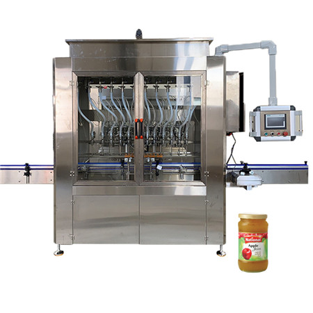 Automatische Vloeistof Vulmachine Zuiger Vullen Hoge Viscositeit Ketchup Flessenvullen Machine 