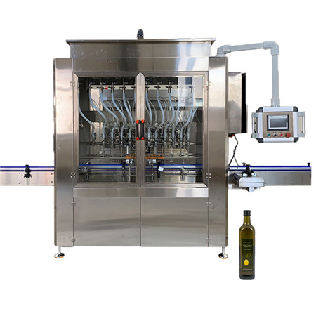 Automatische 4-hoofdvoedseldrankmachines Eetbare olieflessenvul- en sluitmachine met transportband (YT4T-4G1000 en CDX-1) 