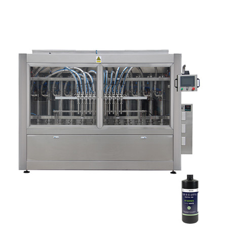 Multi Nozzles Vloeistof Vullen Aftopping Machine Automatische Drank of Sap Bottelmachine 100 ml tot 1500 ml 