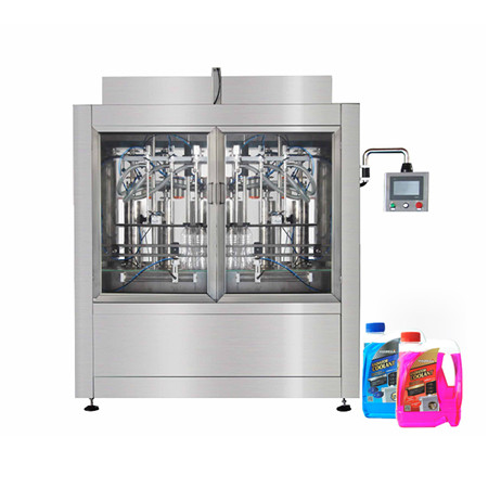 G2wy Semi-automatische vloeistofvulmachine voor 1000 ml met dubbele spuitmonden 