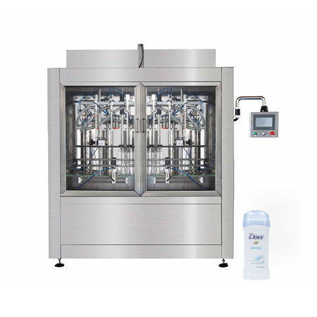 Automatische wasvloeistof / desinfectiemiddel / wasmiddel / vloeibare pasta vulmachine 