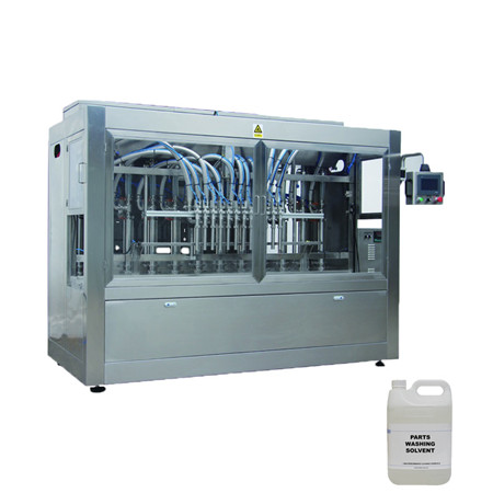 Volautomatische zuiger 4/6/8 multi-head vloeistof / zuiver water bottelen vulverpakkings- / verpakkingsmachine (AFLS-840/860/880) 