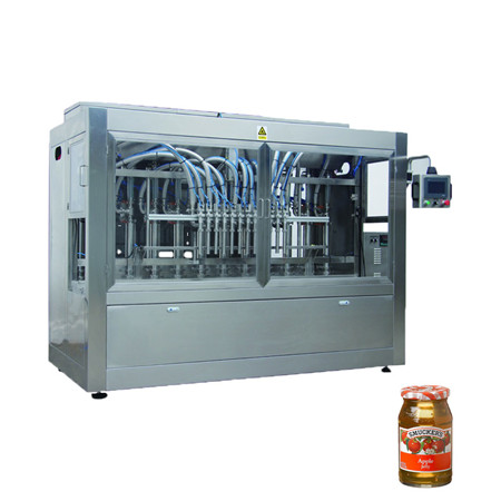 PLC Controle Automatische Wasserij Wasmiddel / Handdesinfecterend / Vloeibare Zeep het Vullen Machine voor Hoge Viscositeit 