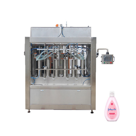 Automatische multi-vulkoppen Wasmiddel Smeerolie Vloeibare flessenvulmachine 